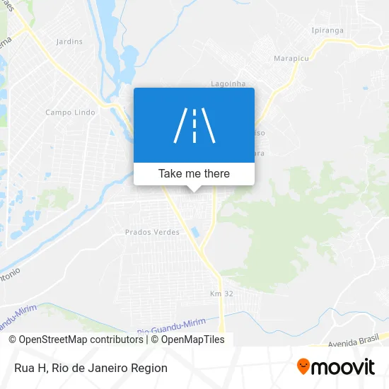 Rua H map