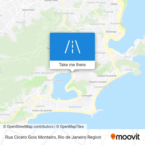 Rua Cicero Gois Monteiro map