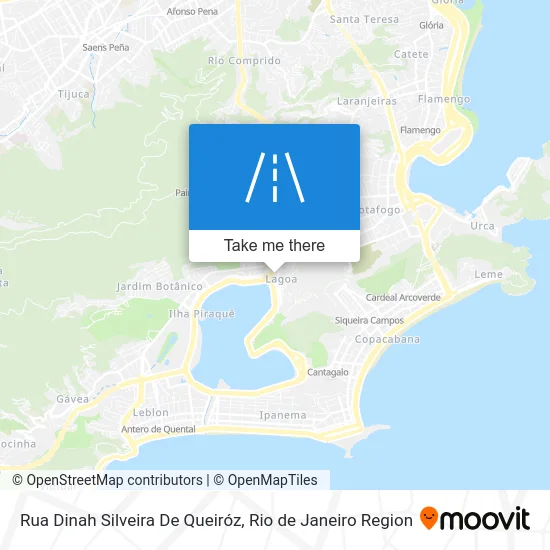 Rua Dinah Silveira De Queiróz map