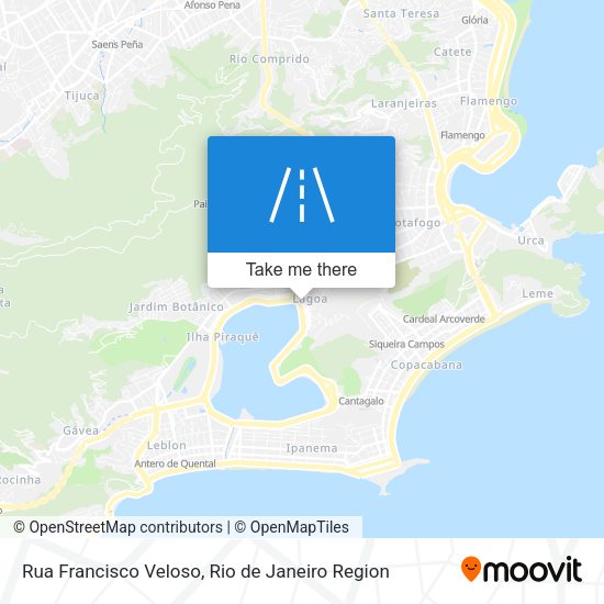 Rua Francisco Veloso map