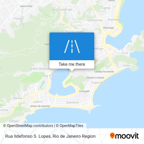 Rua Ildefonso S. Lopes map