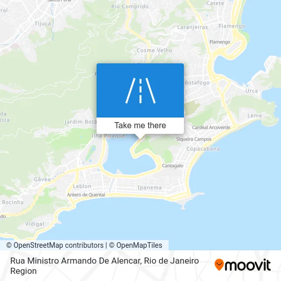 Rua Ministro Armando De Alencar map