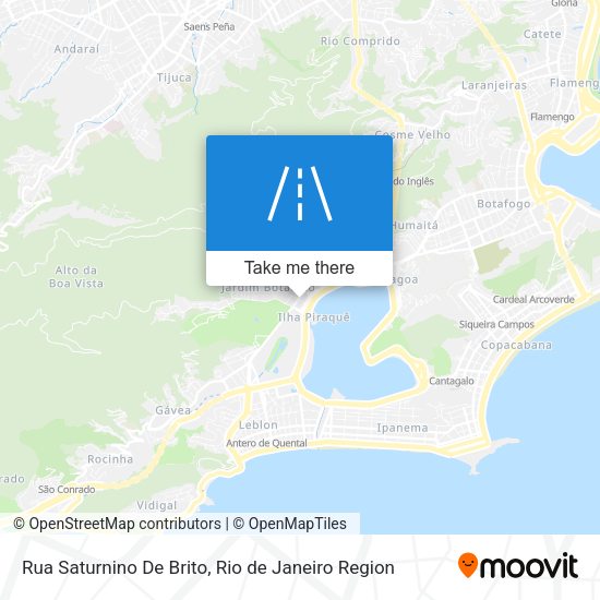 Rua Saturnino De Brito map