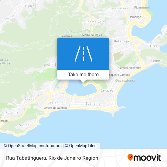 Rua Tabatingüera map