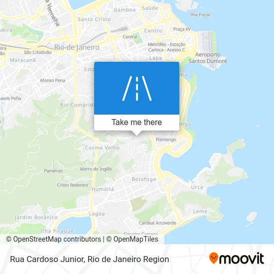 Rua Cardoso Junior map