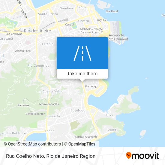 Rua Coelho Neto map