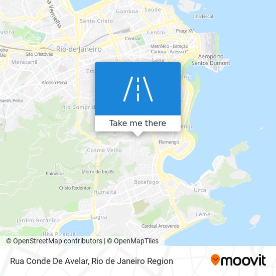 Mapa Rua Conde De Avelar