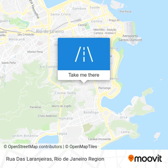 Rua Das Laranjeiras map