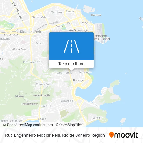 Rua Engenheiro Moacir Reis map