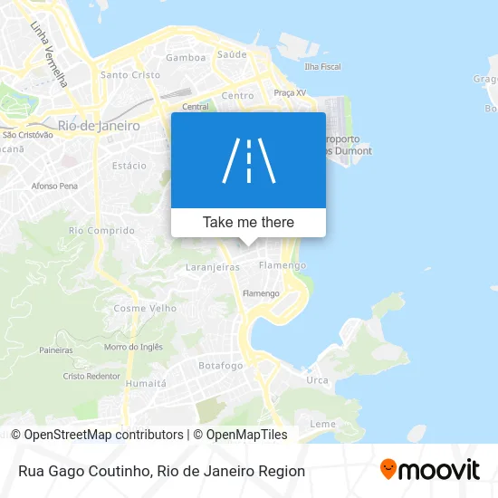 Rua Gago Coutinho map