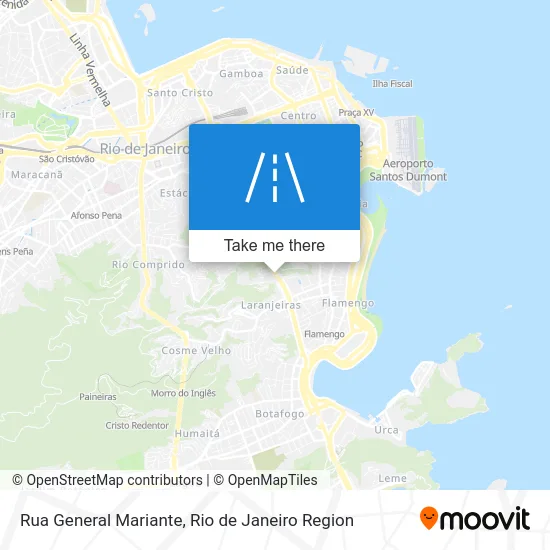 Rua General Mariante map