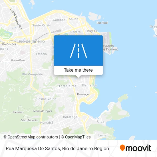 Rua Marquesa De Santos map