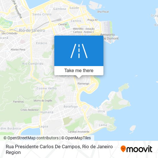 Mapa Rua Presidente Carlos De Campos