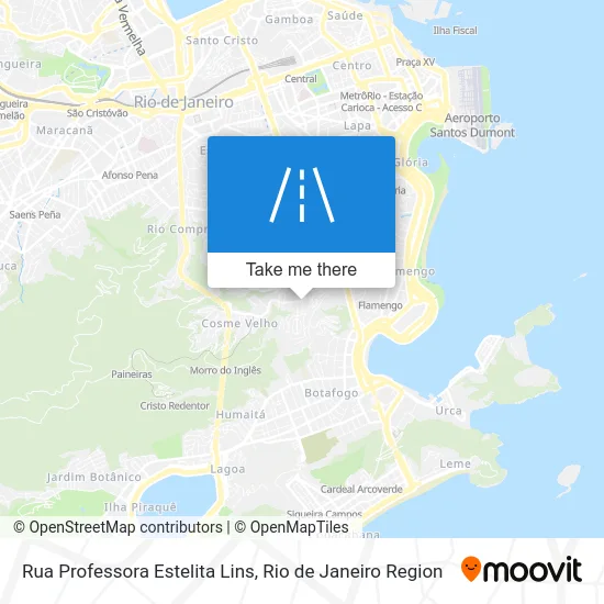 Rua Professora Estelita Lins map