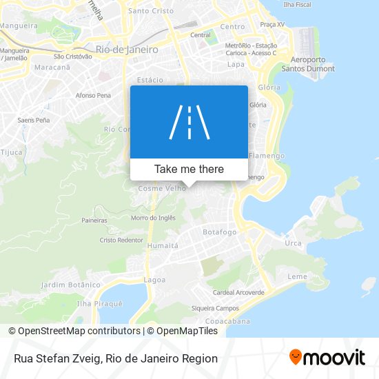 Rua Stefan Zveig map