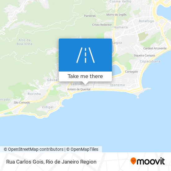 Rua Carlos Gois map