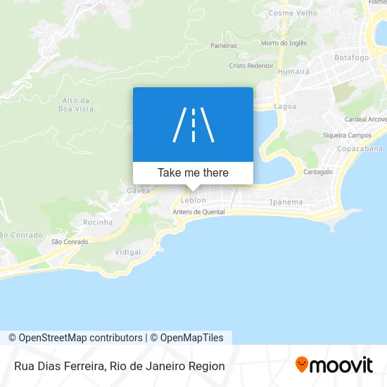 Rua Dias Ferreira map