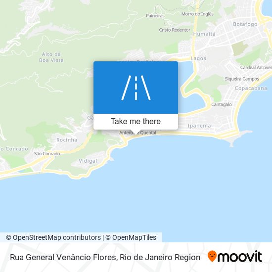 Rua General Venâncio Flores map