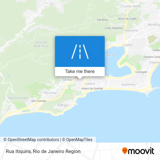 Rua Itiquira map