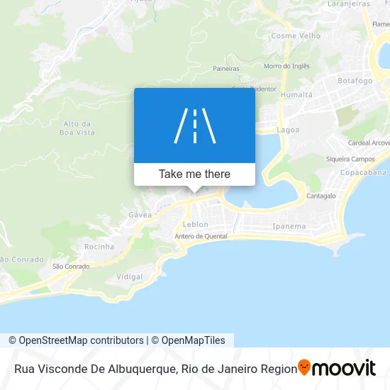 Rua Visconde De Albuquerque map