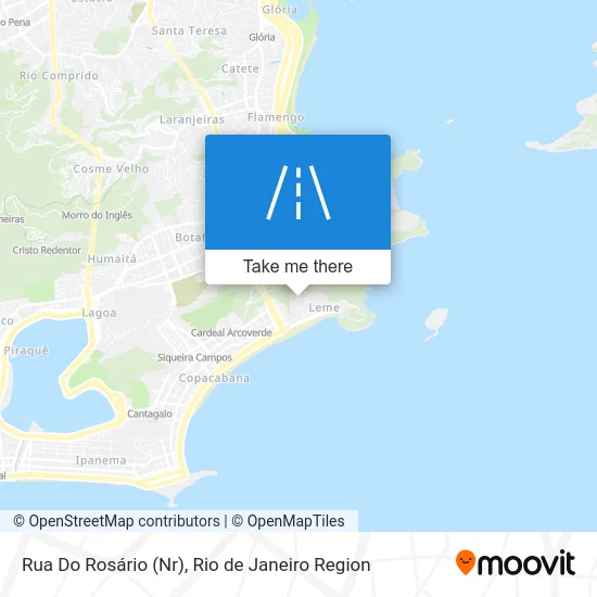 Rua Do Rosário (Nr) map