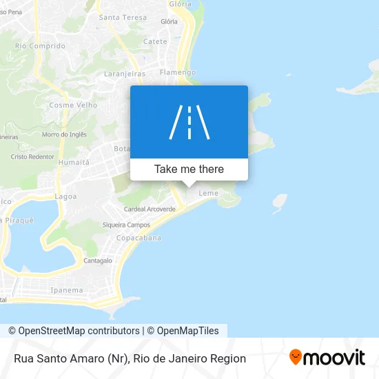 Rua Santo Amaro (Nr) map