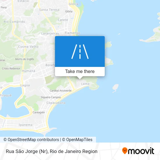 Rua São Jorge (Nr) map