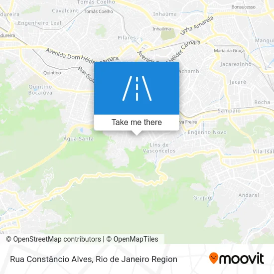 Rua Constâncio Alves map