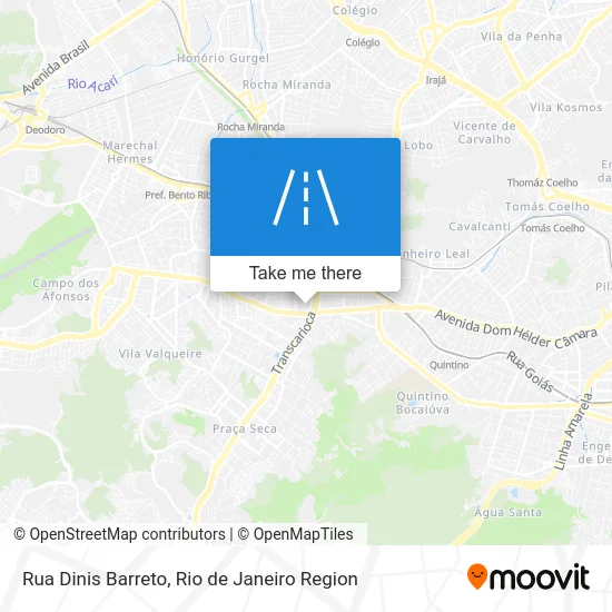 Rua Dinis Barreto map