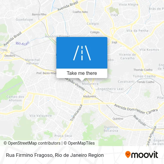 Rua Firmino Fragoso map