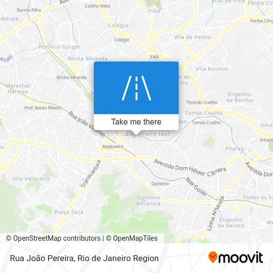 Rua João Pereira map