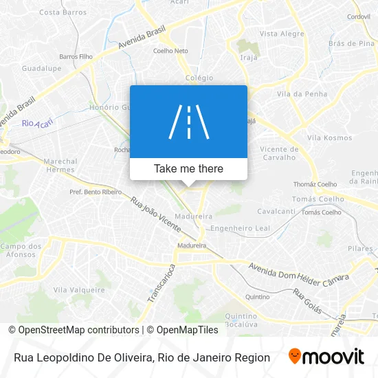 Rua Leopoldino De Oliveira map