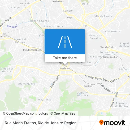 Rua Maria Freitas map