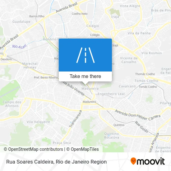 Rua Soares Caldeira map