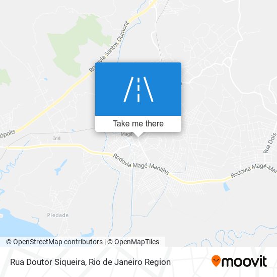 Rua Doutor Siqueira map