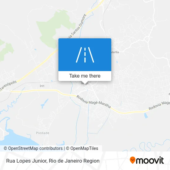 Rua Lopes Junior map
