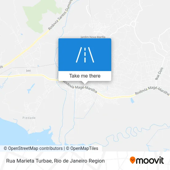 Rua Marieta Turbae map
