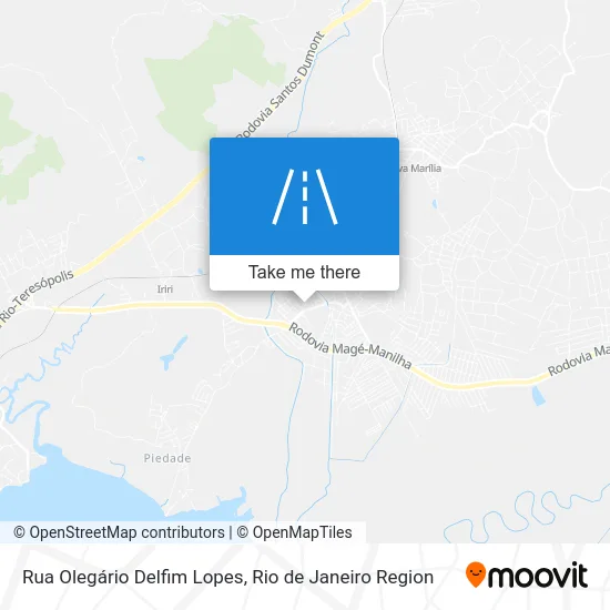 Rua Olegário Delfim Lopes map