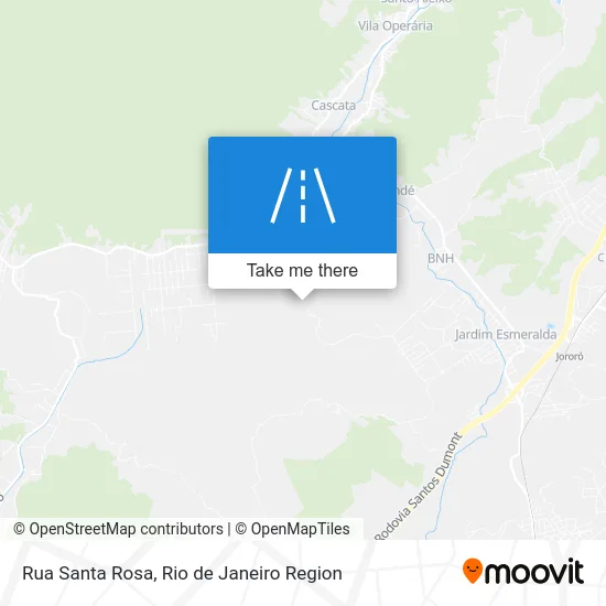 Rua Santa Rosa map