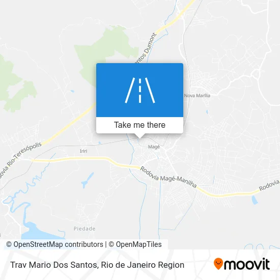 Trav Mario Dos Santos map
