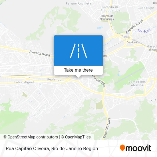 Rua Capitão Oliveira map