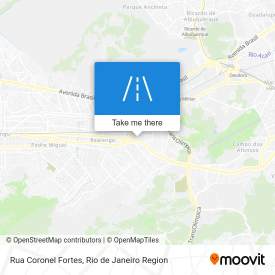 Rua Coronel Fortes map