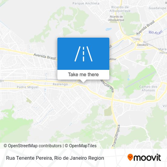 Rua Tenente Pereira map
