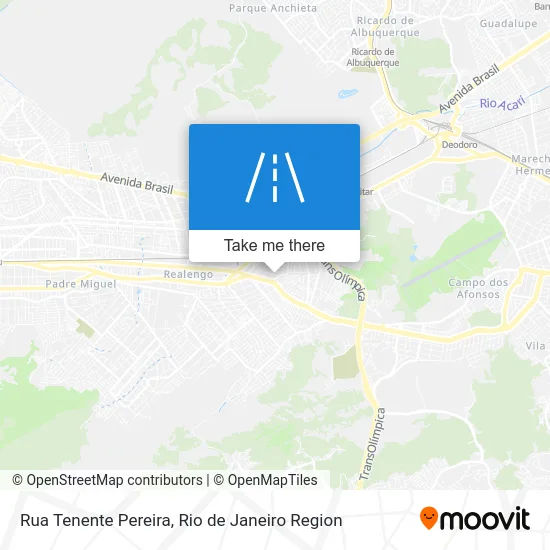 Rua Tenente Pereira map