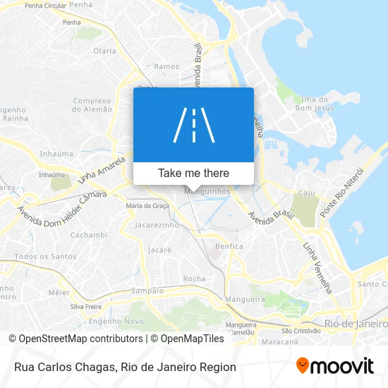 Rua Carlos Chagas map