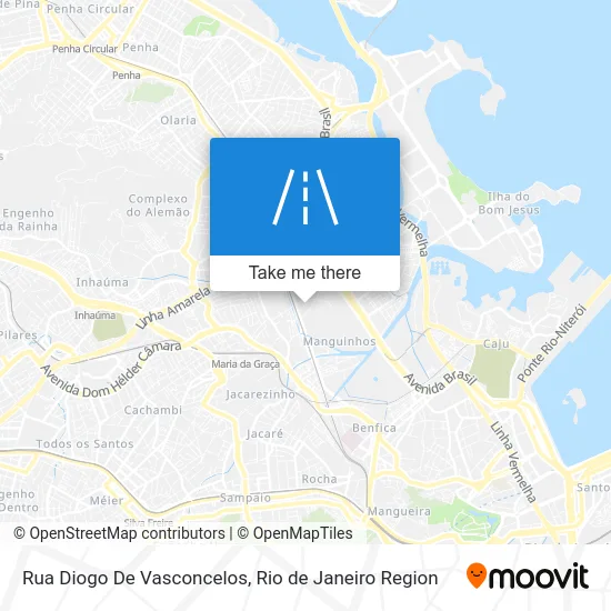Rua Diogo De Vasconcelos map