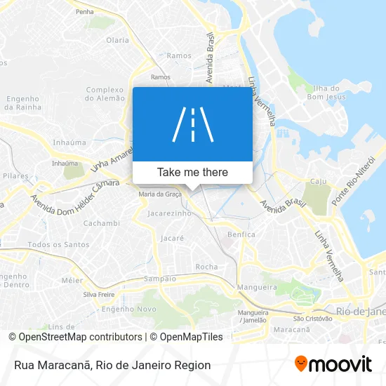 Rua Maracanã map