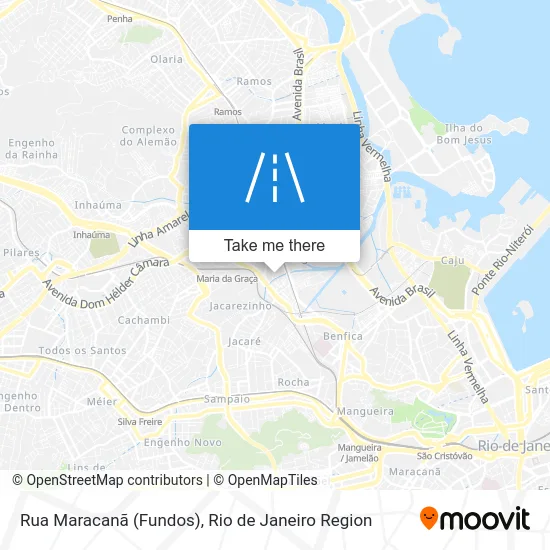 Rua Maracanã (Fundos) map