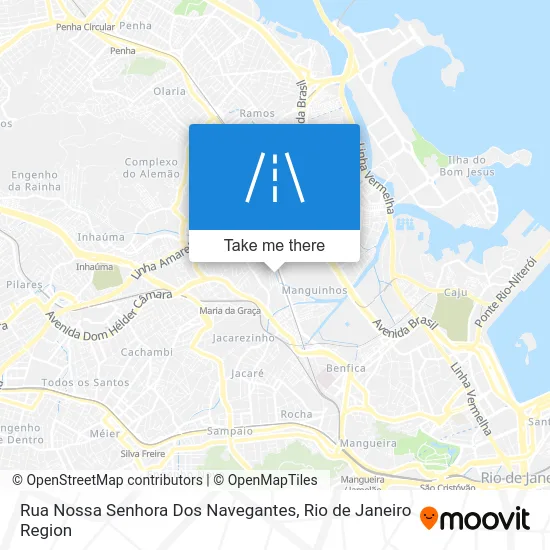 Rua Nossa Senhora Dos Navegantes map