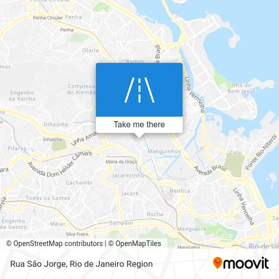 Rua São Jorge map